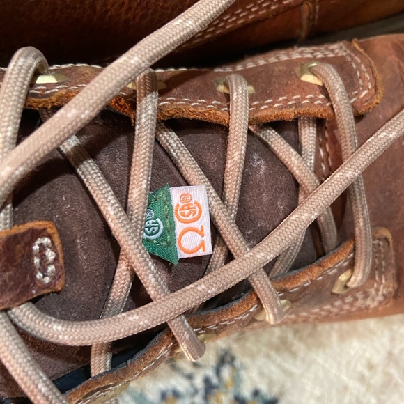 Women’s CAT work safety steel toe boots size 7.5 - Picture 4 of 7